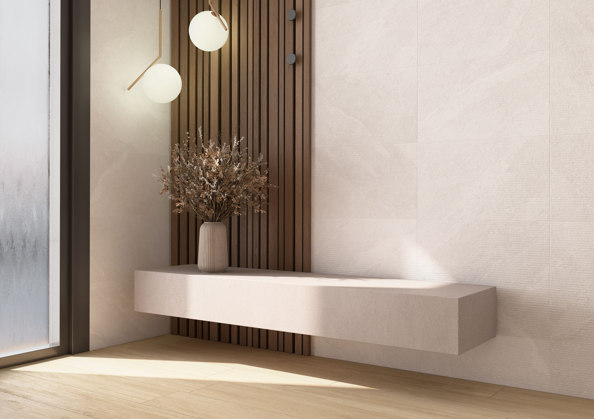 AMB BOULDER WALL LIGHT RLV BOULDER LIGHT 33,3X55