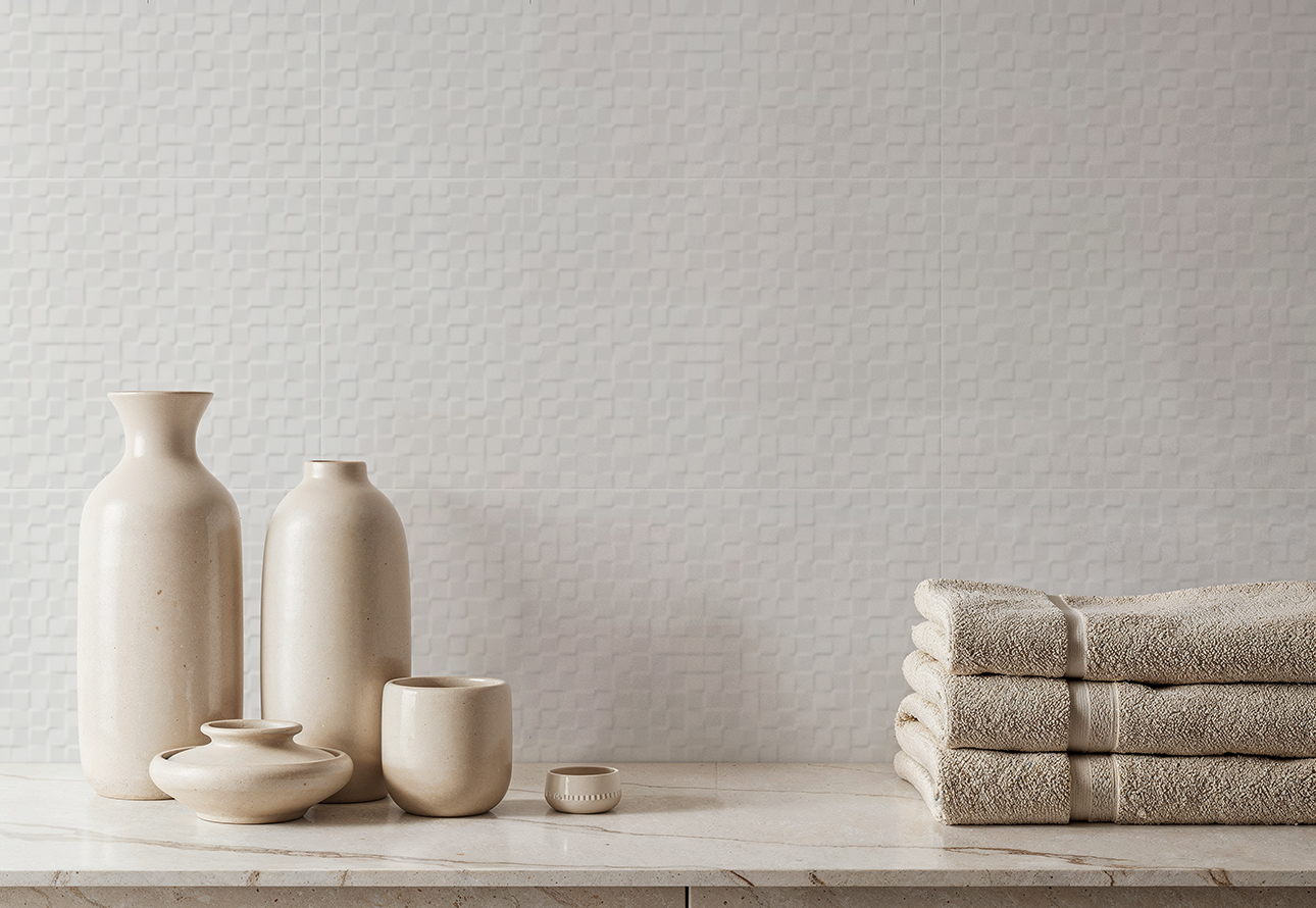 AMB RLV BLANC CUBES 25X50